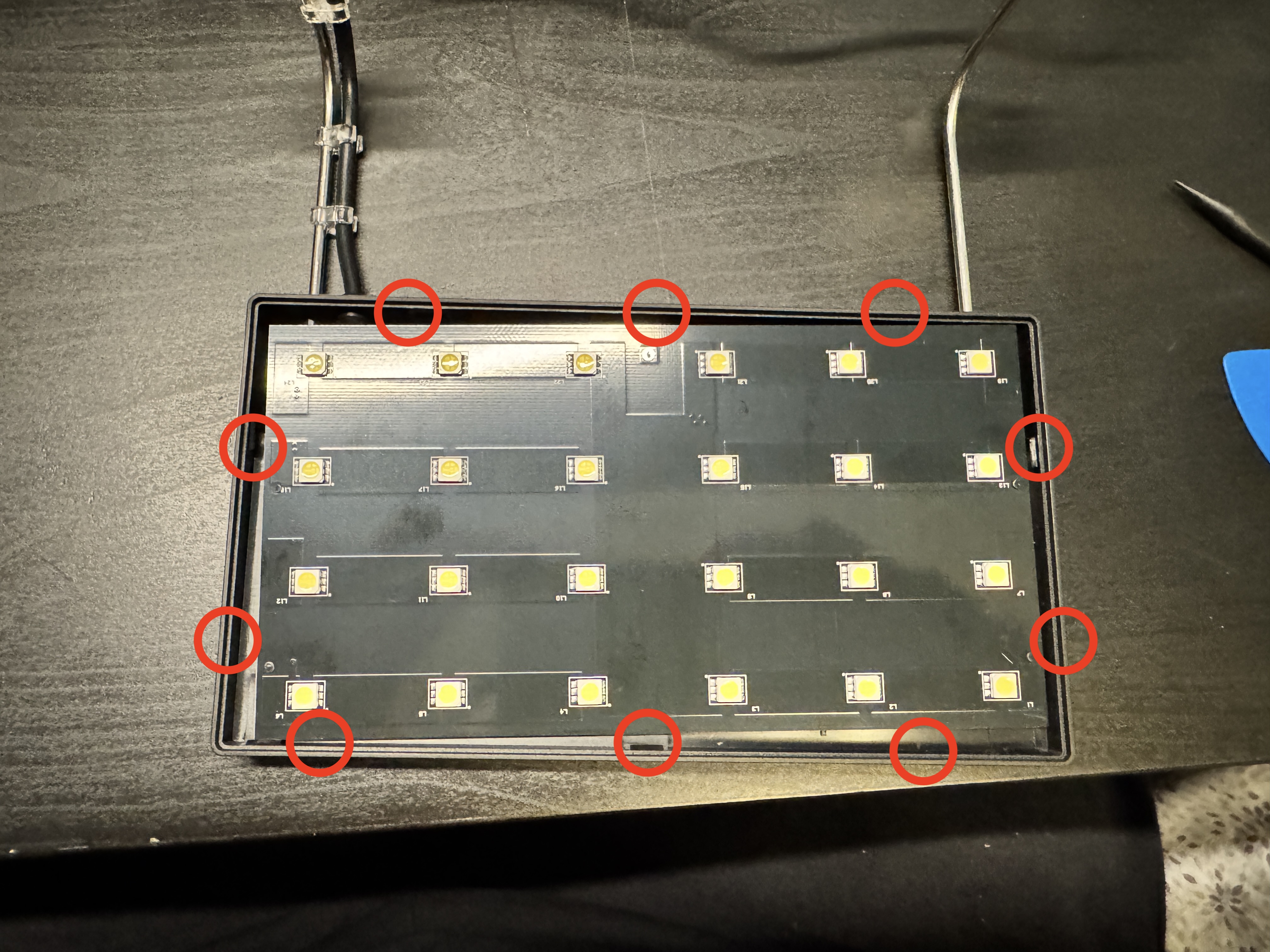 Light Assembly Disassembly